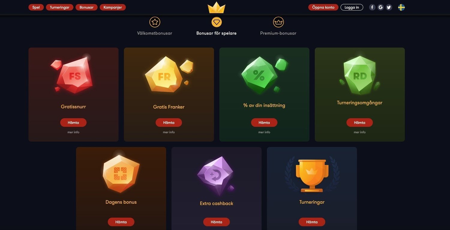 gratis online casino bonusar
